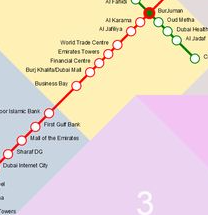 New Names of Metro Station in Dubai