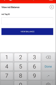 NOL card balance check online