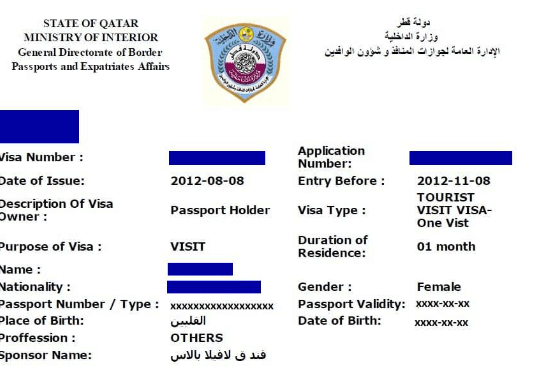 Qatar Employment Visa Processing Time 2023
